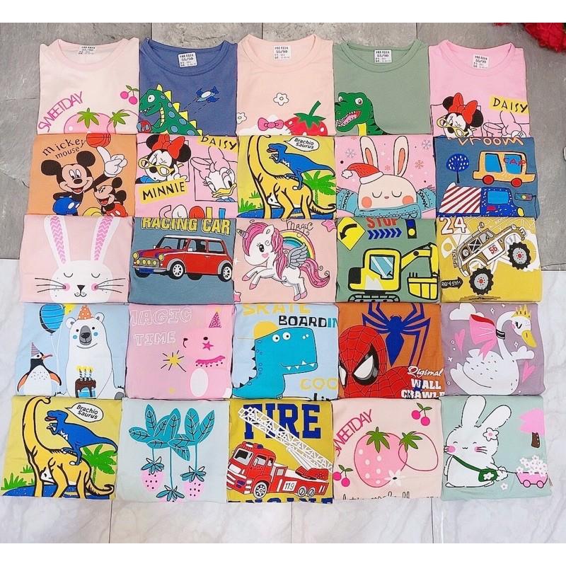 Bộ cotton xuất hàn cho bé siêu xịn sò