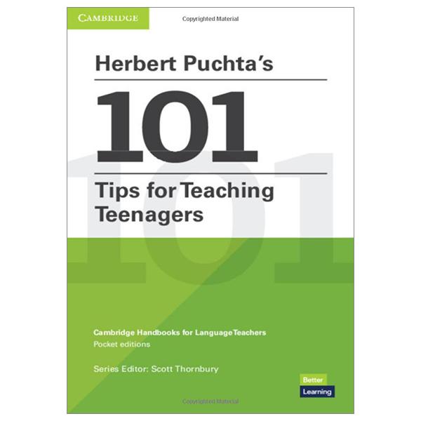 Herbert Puchta's 101 Tips For Teaching Teenagers - Pocket Editions - Cambridge Handbooks For Language Teachers Pocket Editions