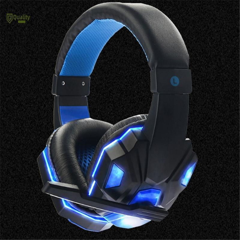 Tai Nghe Chơi Game Chống Ồn Có Micro Cho Pc / Điện Thoại / Máy Tính