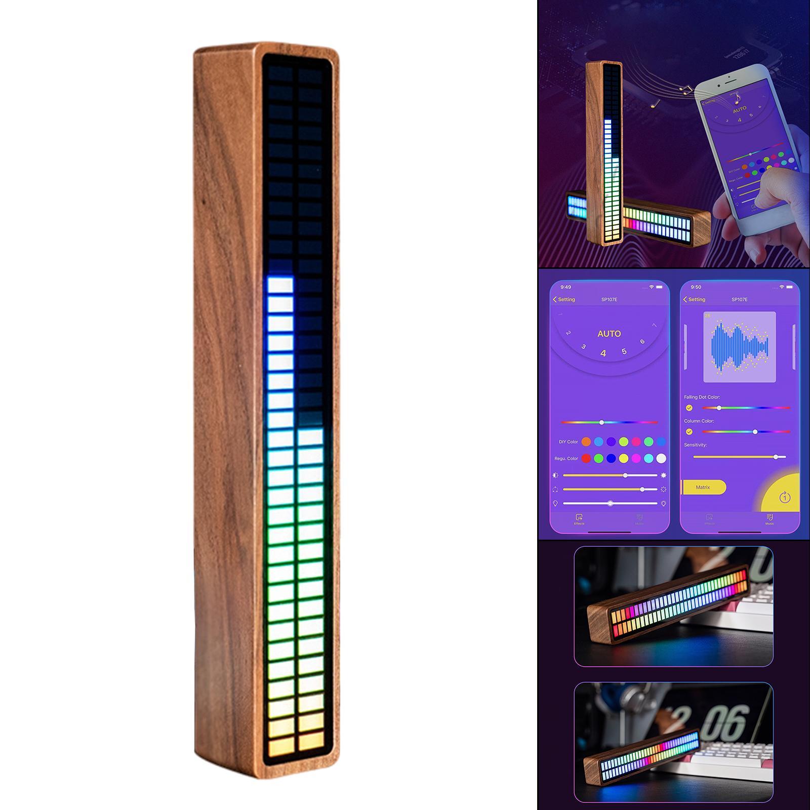 Voice Activated Pickup Colorful LED App Control 5W for Car Home