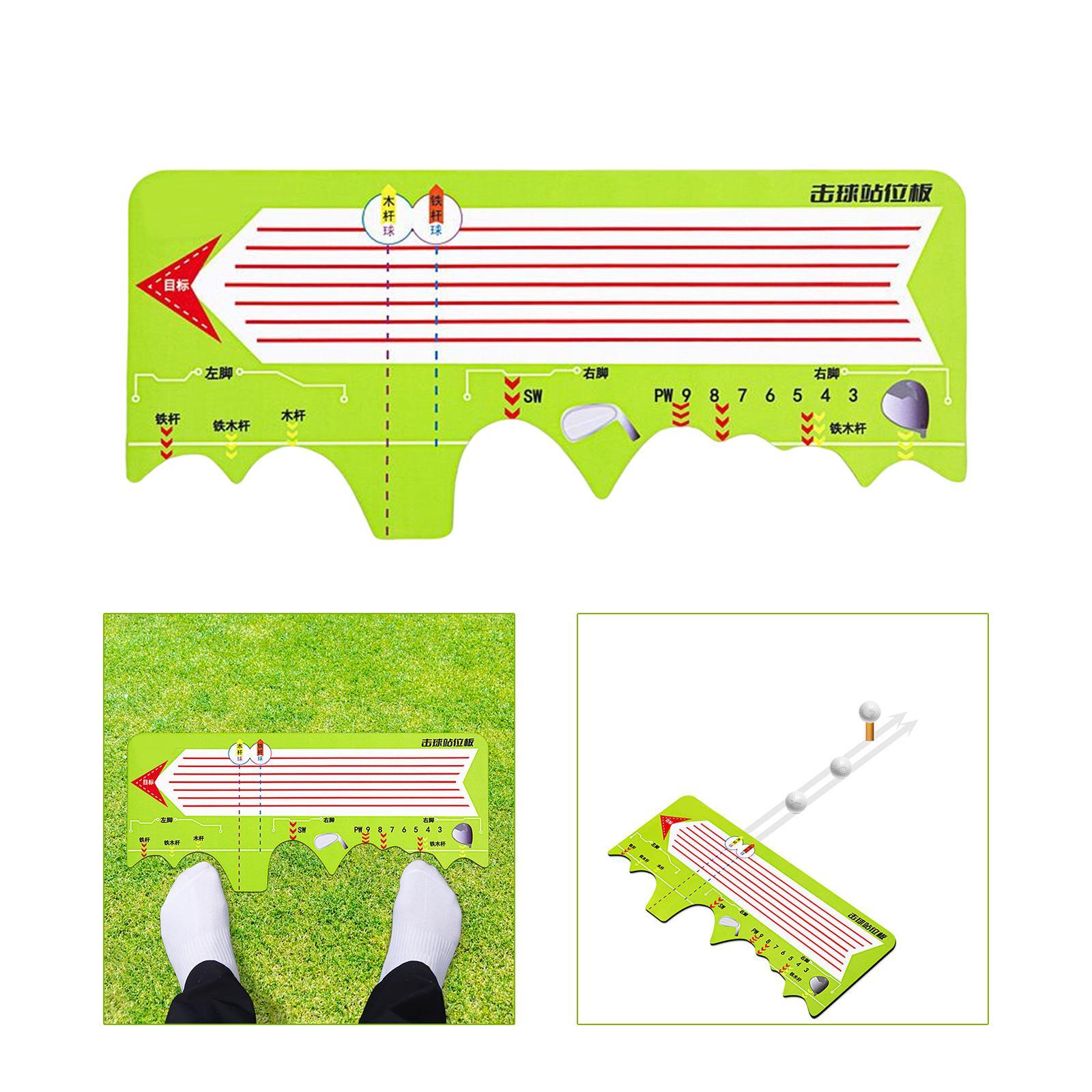 Golf Training Swing Mat Golf Training Aid Golf Accessories Lightweight