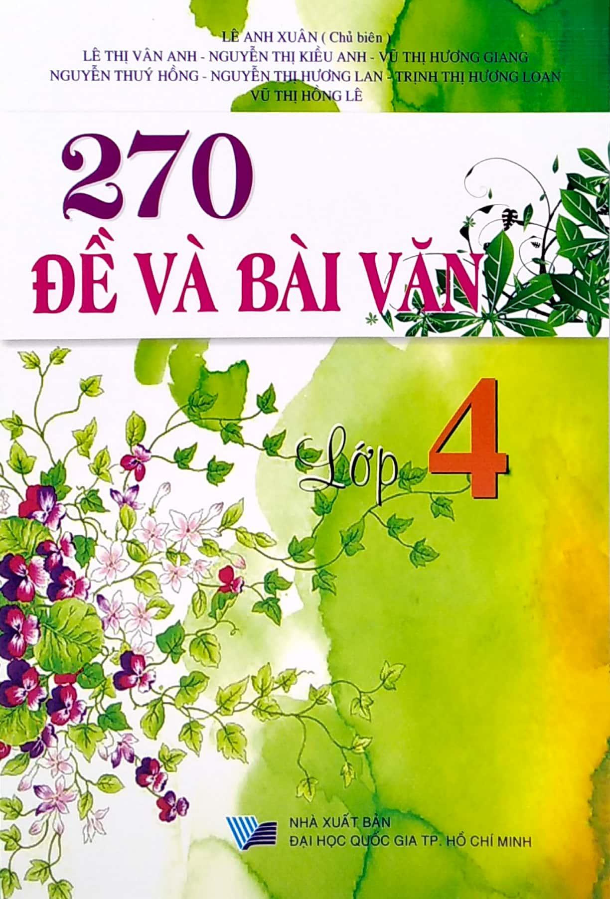 270 Đề Và Bài Văn 4