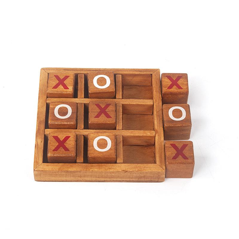Tic Tac Toe cho trẻ em và người lớn Bàn cà phê Trang trí phòng khách và bàn làm việc