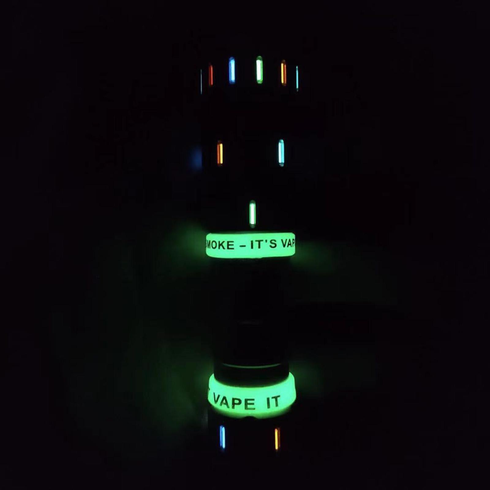 Glass Luminous Tube Instead of Tritium Gas Tube for Outdoor Red and Green