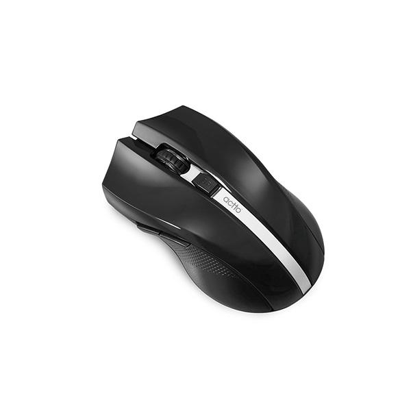 Chuột quang không dây dáng chuẩn, thiết kế thời trang khoảng cách kết nối 10 mét - Race Wireless Mouse  Actto MSC-209 - hàng chính hãng