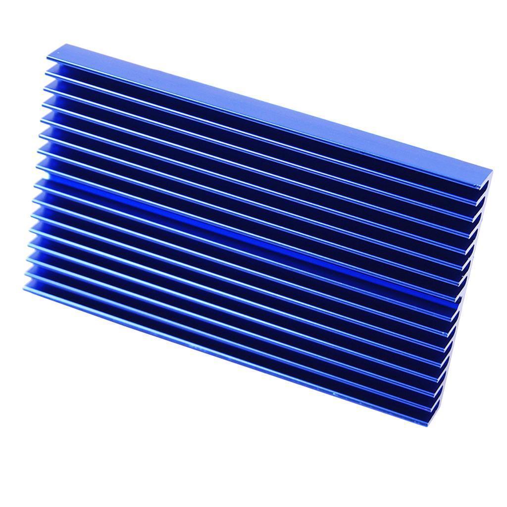 100x60x10mm Aluminum   Heat Sink Chip for Electronic