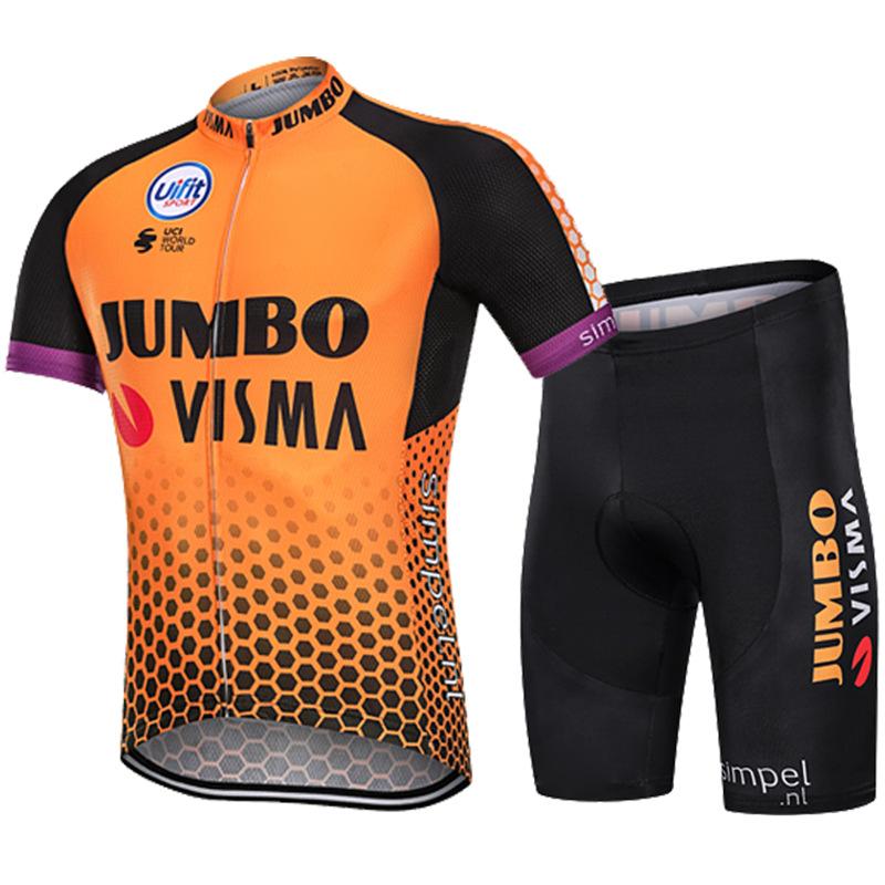 Khuyến mại quần áo đi xe đạp mùa hè mới nam ngắn tay nhanh khô thoáng khí hàng đầu phù hợp với xe đạp leo núi