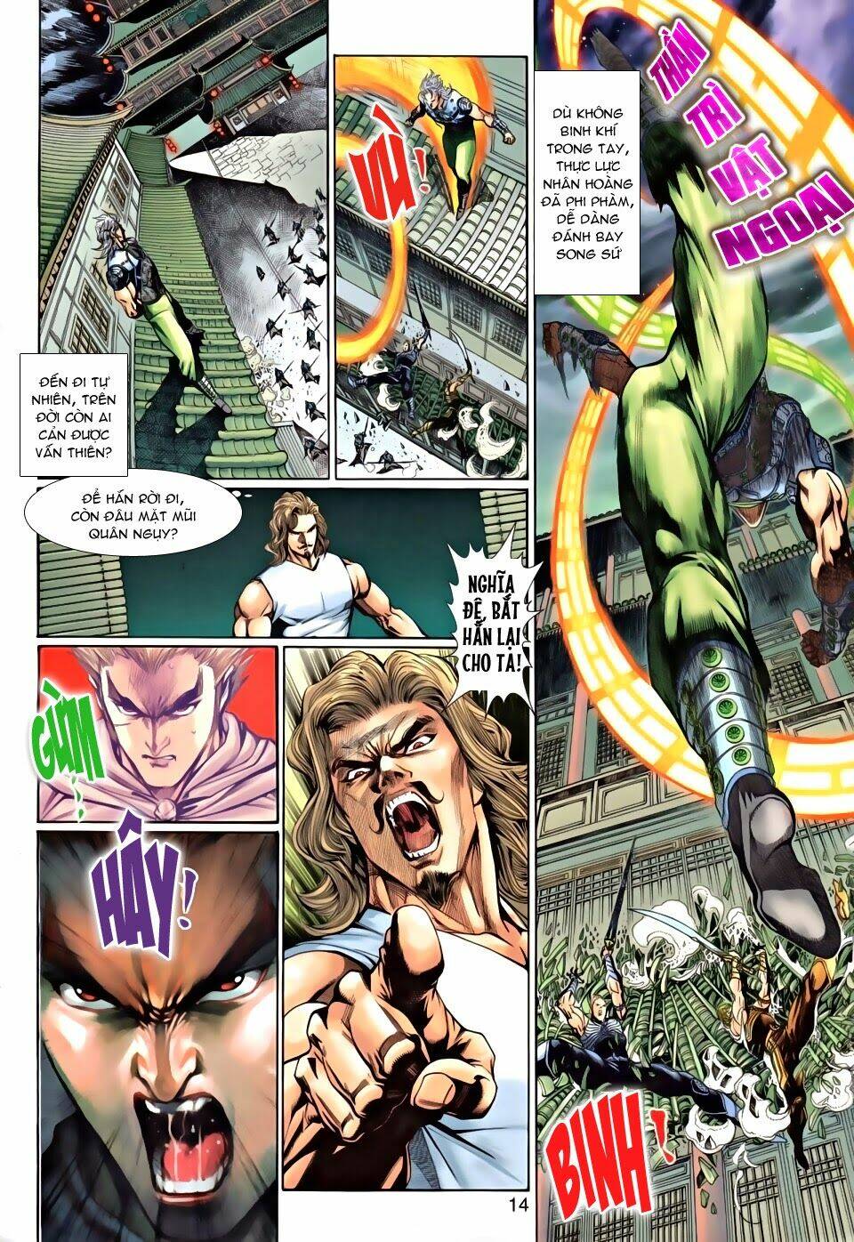 thần binh tiền truyện 1 - đỉnh phong tuyệt chiến chapter 4 14