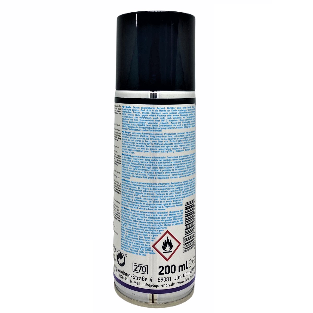 Chai xịt chống chuột, đuổi chuột Liqui Moly 1515 - Tặng kèm 1 khăn lau chuyên dụng 3M