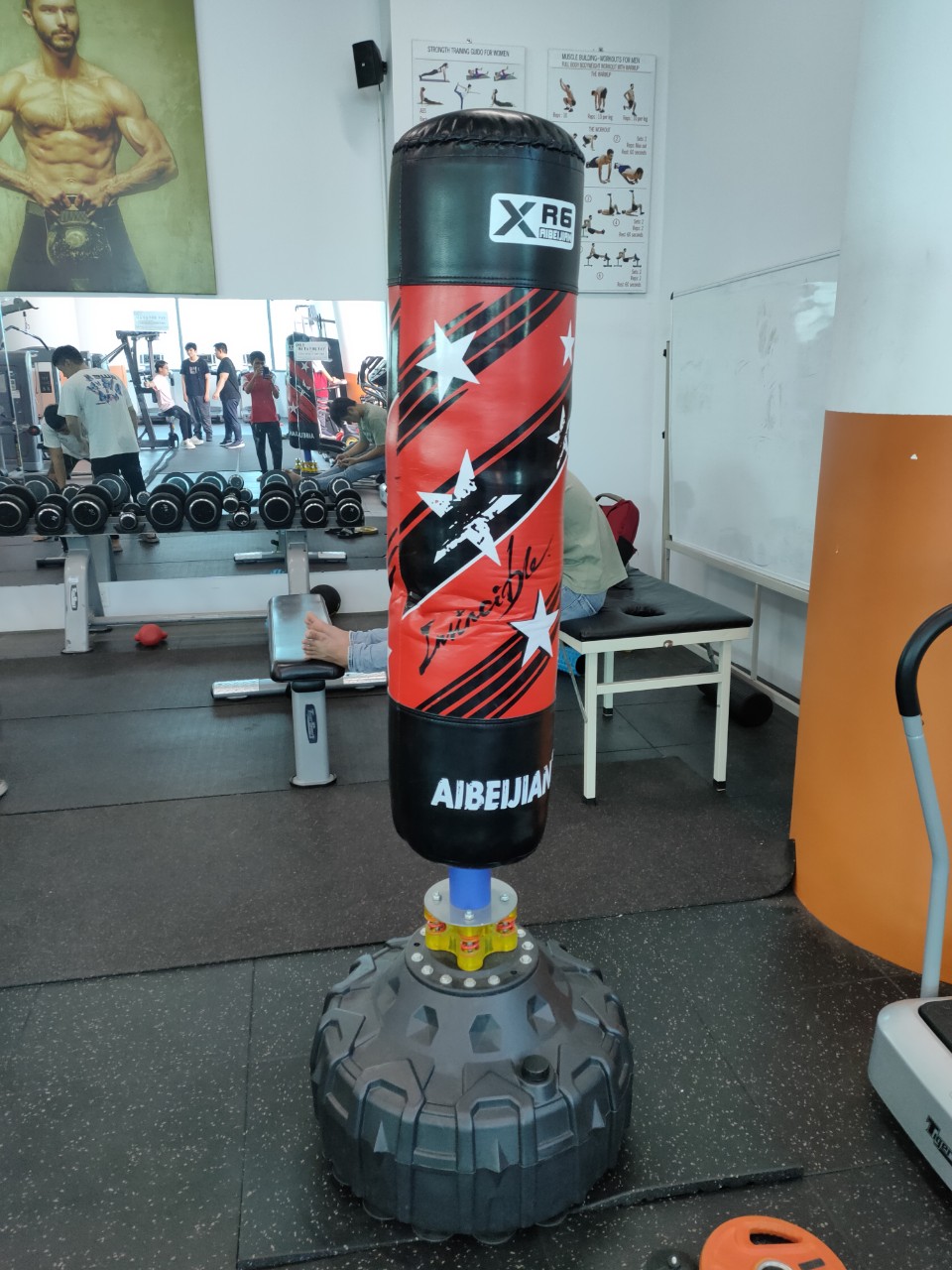 Trụ đấm bốc boxing Kyta Sport chính hãng 182cm màu đen - bao cát đấm bốc dành cho người lớn trẻ em - Trụ đấm boxing tập võ tại nhà