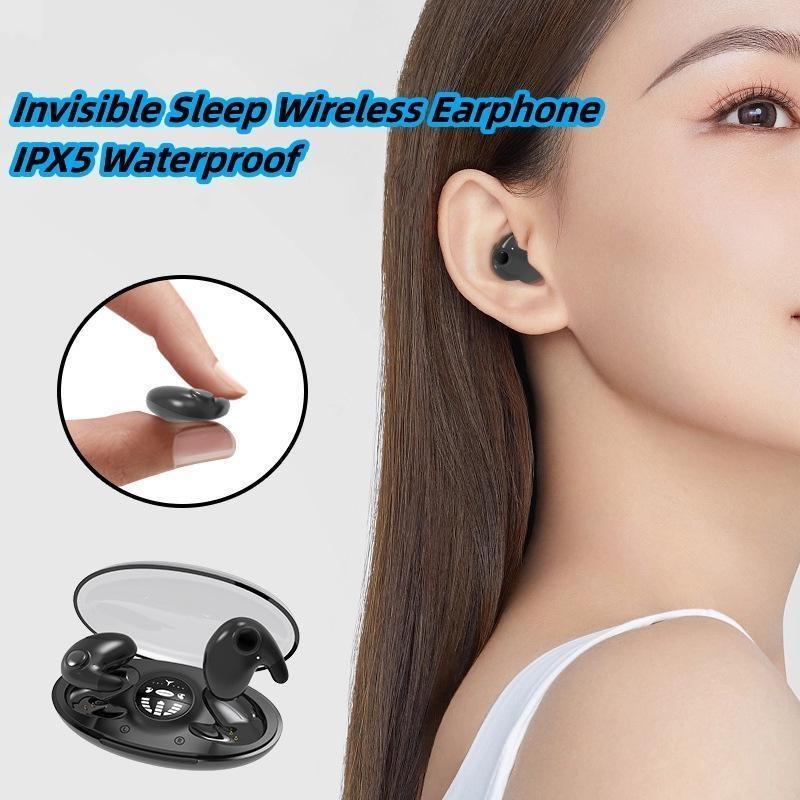 Tai nghe không dây DIXSG Invisible Sleep IPX5 Chống nước, Khử tiếng ồn kép Màu sắc: Trắng