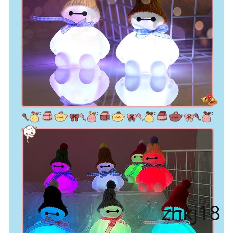 Đèn Ngủ Led 6 Bóng Họa Tiết Hoạt Hình Dễ Thương Cho Bé