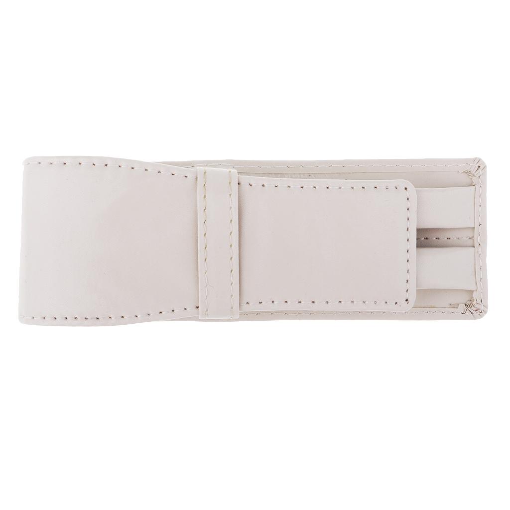 Pencil Case Leather Pouch Fountain Pen Holder for Pen Storage Pen Container Pen Pouch for 3 Pens