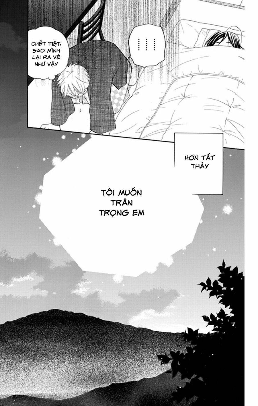 không thể chờ đến sáng mai được! chapter 3 36