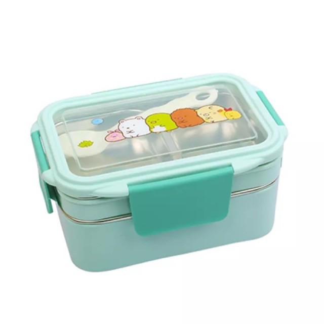 Hộp cơm 2 tầng inox 304 hộp cơm văn phòng cao cấp