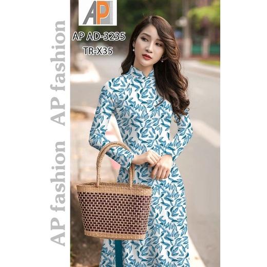 Vải áo dài chiếc lá