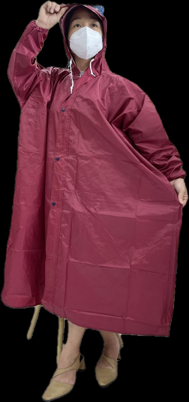 Áo Mưa Bít Cá Dây kéo+ Có nút 1m2 -HÀNG TỐT, DÀY giúp giữ ấm khi đi mưa,vải da cá siêu bền .Nhiều màu, hàng đặt gia công