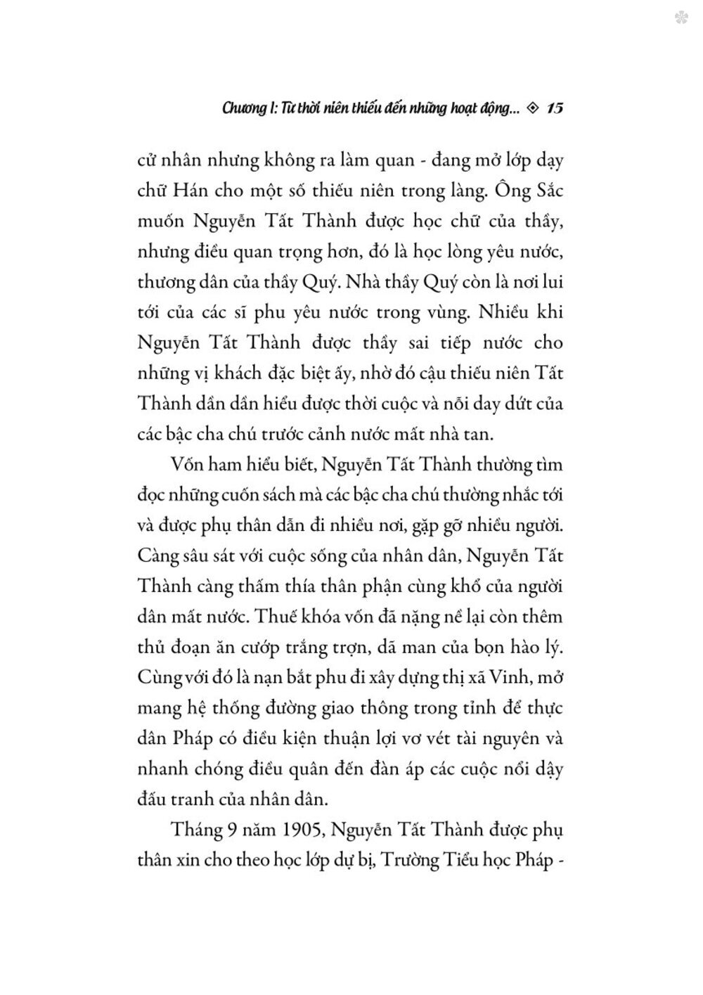 Chủ tịch Hồ Chí Minh - Tiểu sử và sự nghiệp -bản in 2025