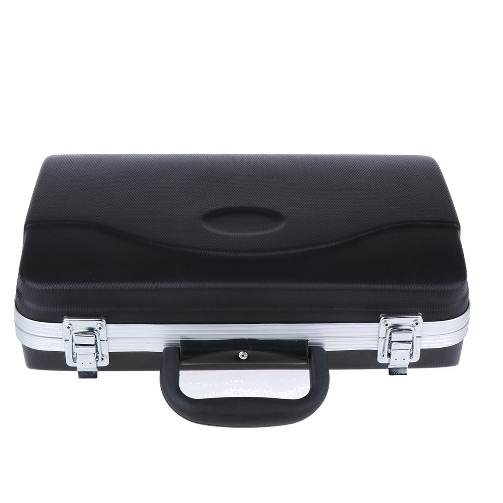 Sunnimix Nhựa ABS Clarinet Lưu Trữ Túi Bảo Vệ Cho Clarinet Sinh Viên Người Mới Bắt Đầu
