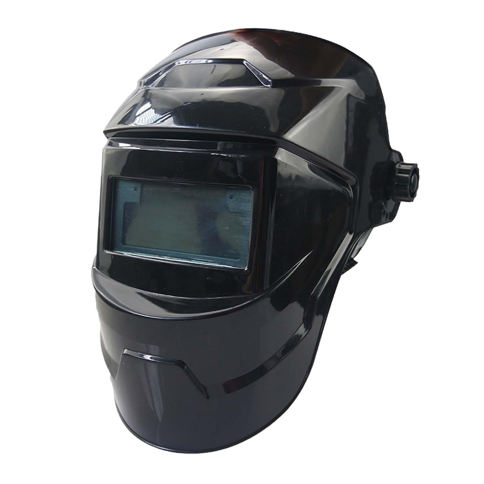 Solar Power Automatic Darkening Welding Wide Adjustable Shade Universal Size Large Viewing Welder for Weld Grinding Welder Mig TIG