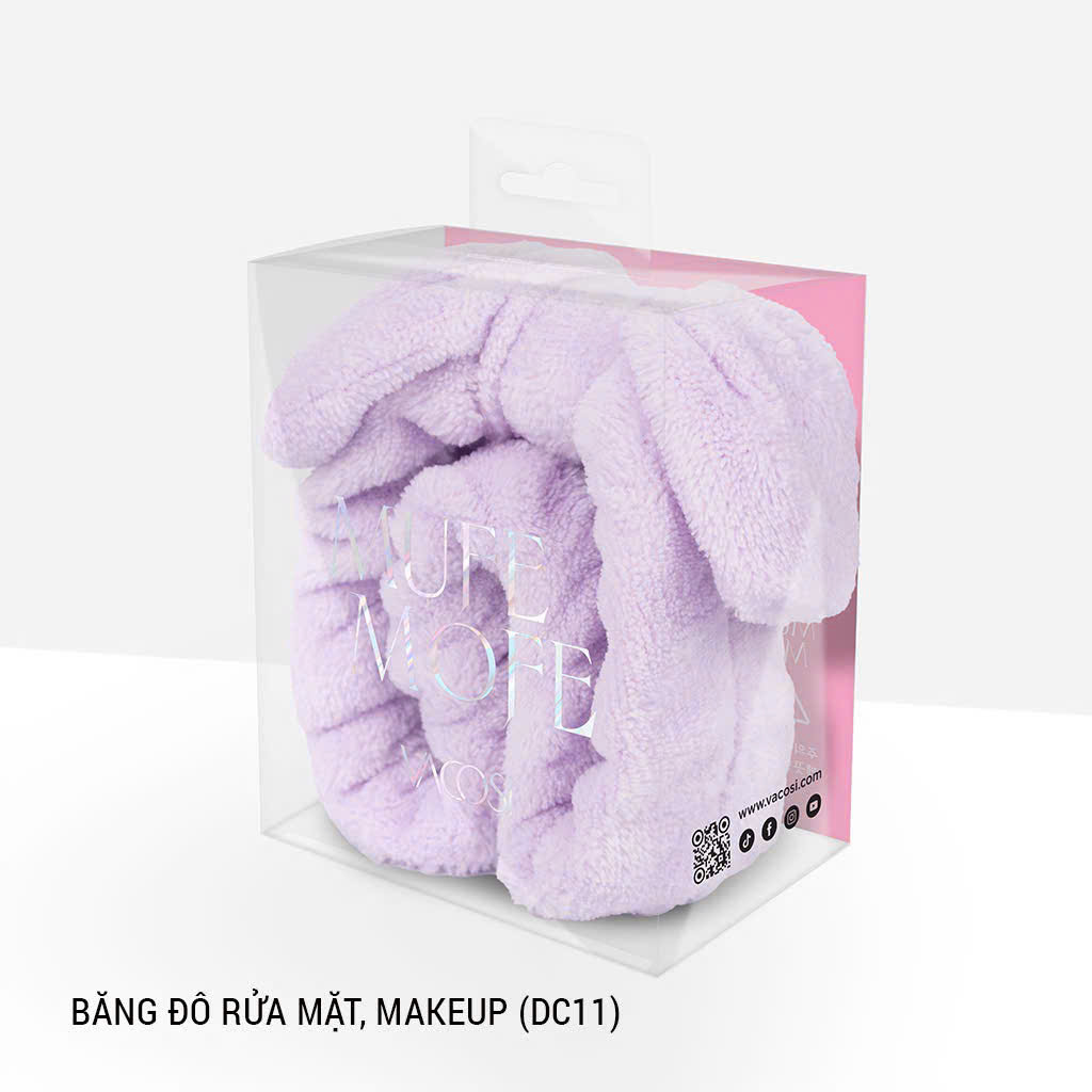 BĂNG-ĐÔ RỬA MẶT, MAKEUP VACOSI - DC11 - VACOSI MAKEUP HEADBAND
