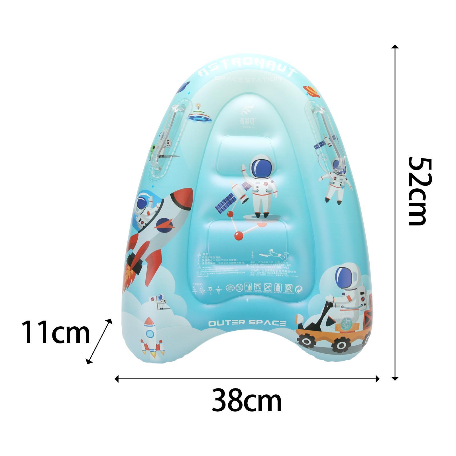 Kids Inflatable Surfboard Pool Floats Surf Kickboard for Lawn Children Party
