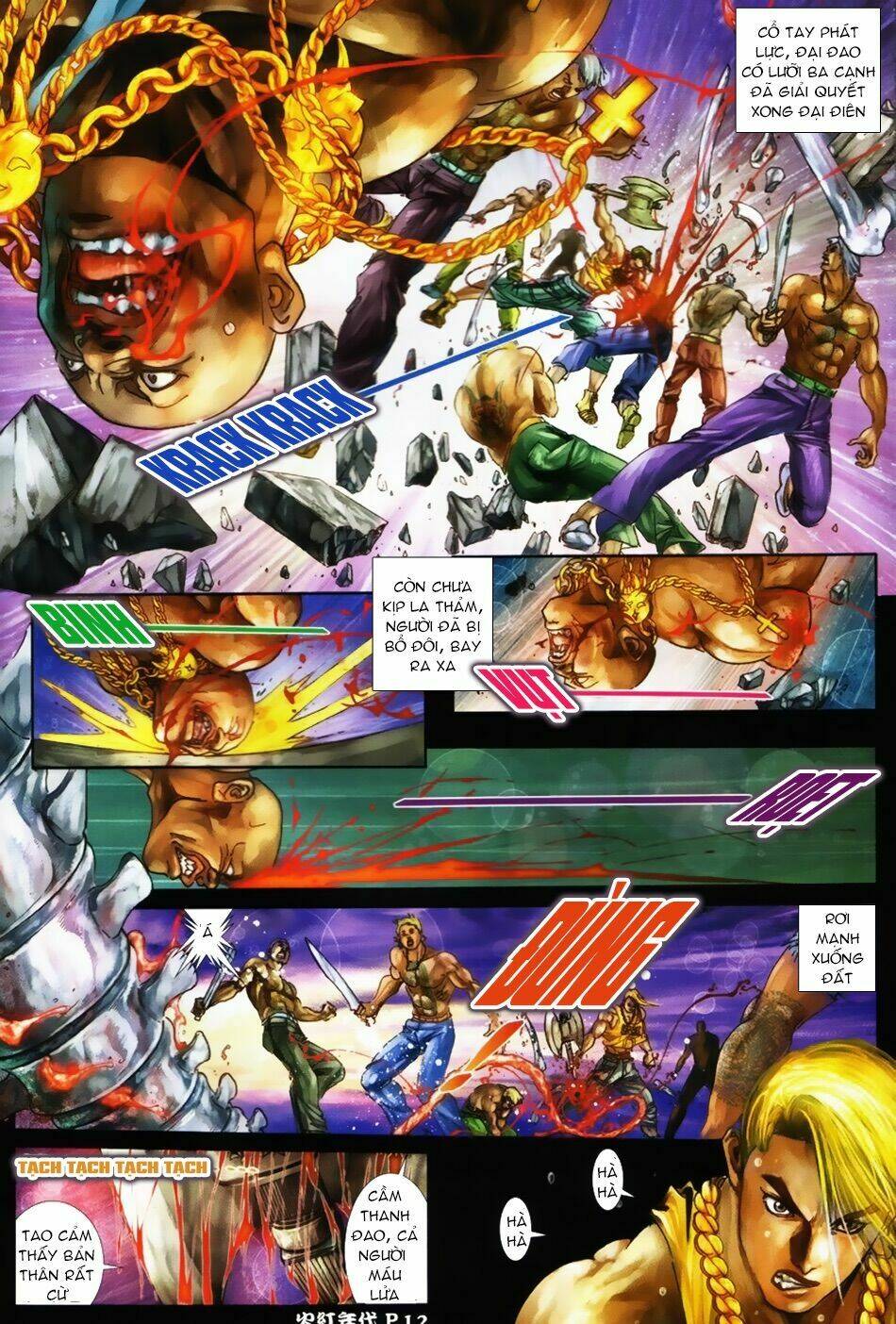 hỏa hồng niên đại hắc cốt đường chapter 32 11