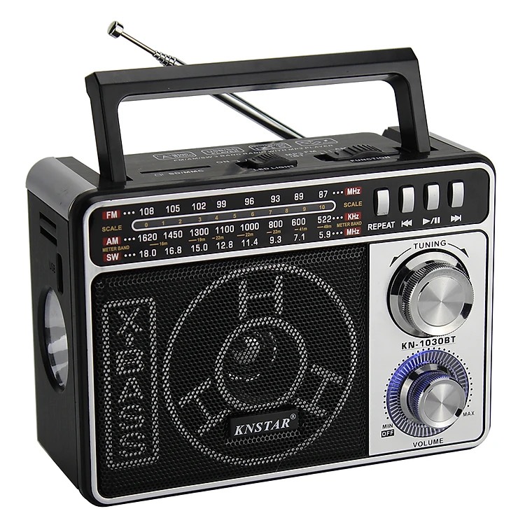 ĐÀI FM KNSTAR-1030BT Chất Lượng Tốt  Am Fm Sw Đa Chức Năng Radio Với USB/Khe Cắm SD- Hàng chính hãng