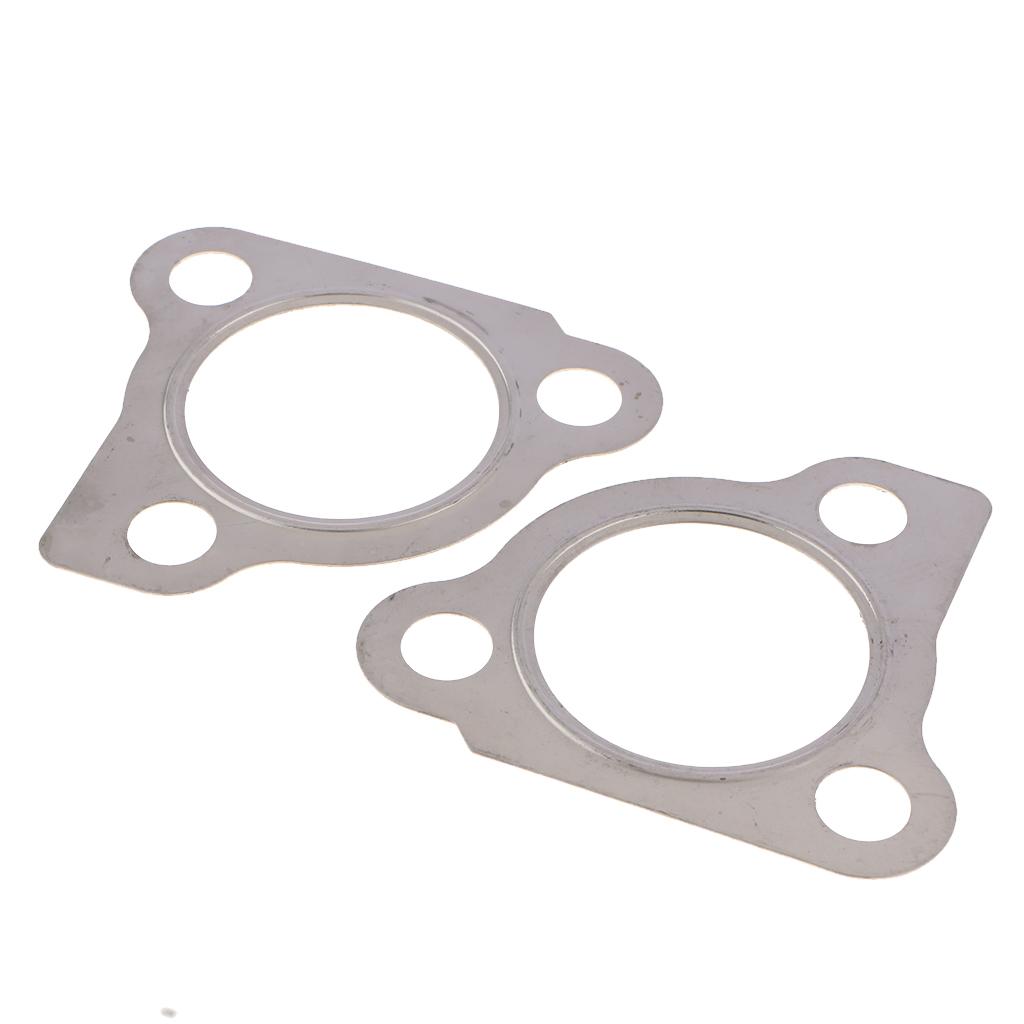 2PCS Turbine Turbo Charger Exhaust Down Pipe Gasket For Audi Golf KKK K03