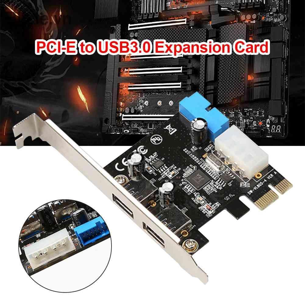 Thẻ Mở Rộng PCIE 2 Cổng USB 3.0 20Pin