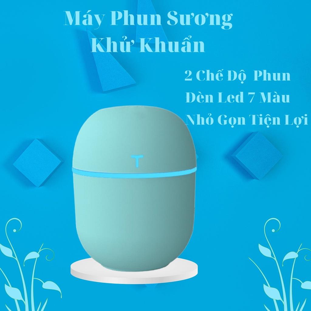 Máy Xông Tinh Dầu Mini Cho Phòng Ngủ, Máy Khuếch Tán Tinh Dầu Trên Xe Hơi Phun Sương Tỏa Hương Thơm Mát Xua Đuổi Muỗi