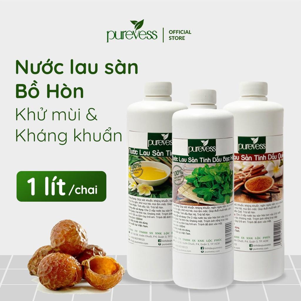 Nước lau sàn hữu cơ Purevess từ tinh dầu thiên nhiên giúp đuổi muỗi và côn trùng