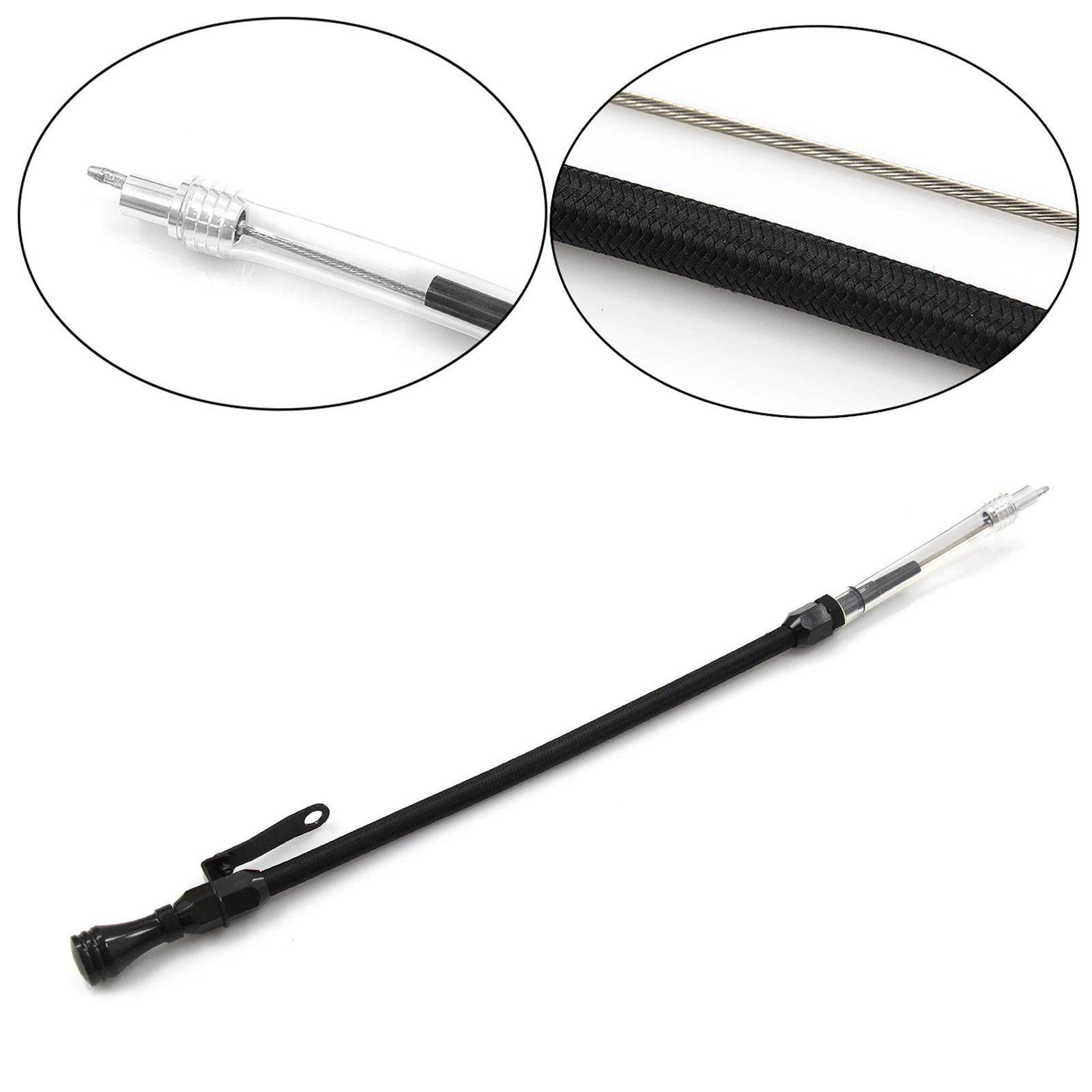 Truck Engines Flexible Oil Dipstick Black for 4.8L 5.7L 6.0L 6.2L