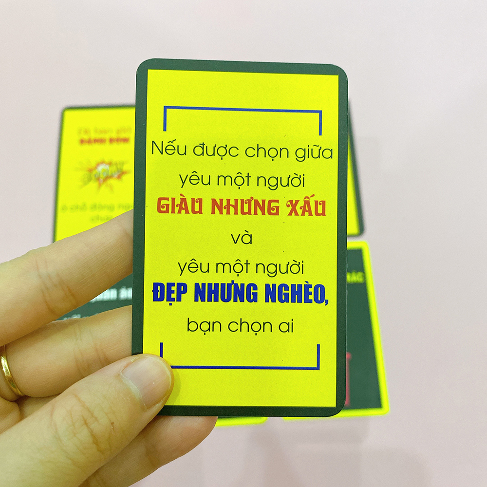 Bộ Bài Truth Or Dare Bốc Đê Độc Lạ Drinking Game Hot Trend 2022 Thích Hợp Cho Những Bữa Tụ Tập Bạn Bè Vui Chơi