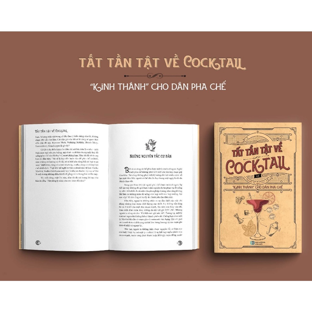 Sách - TẤT TẦN TẬT VỀ COCKTAIL