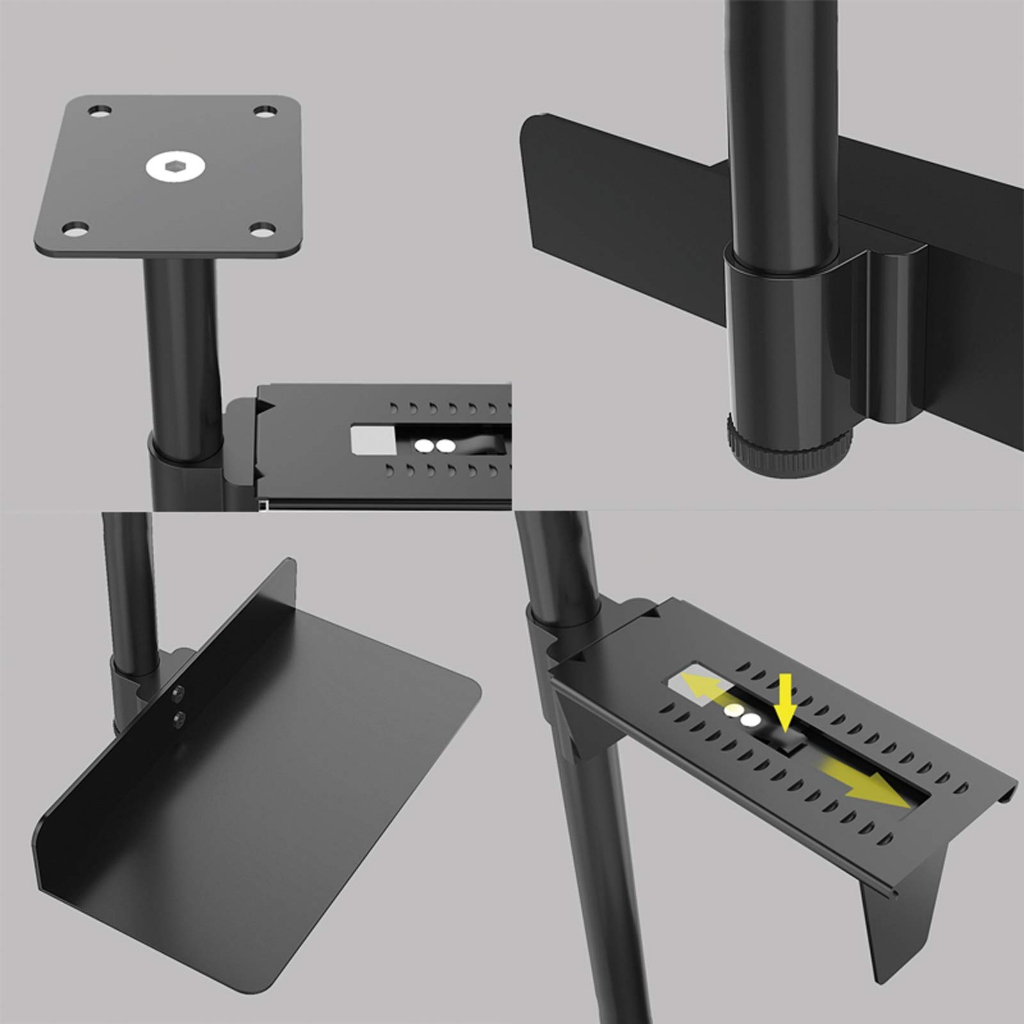 Giá đỡ thùng CPU dưới bàn làm việc HOLDER HANGER CHASSIS