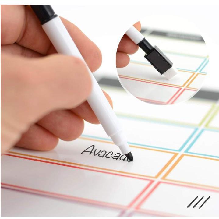 Bảng nam châm tủ lạnh Weekly Food