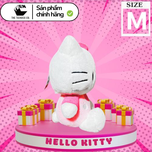 Gấu Bông Hello Kitty Size M Cho Bé Cao Cấp, Thú bông hello kitty cho bé, Gấu Bông Mềm Mịn Size 30cm, Quà tặng đáng yêu - Sản phẩm chính hãng, Phân phối bởi Teenbox