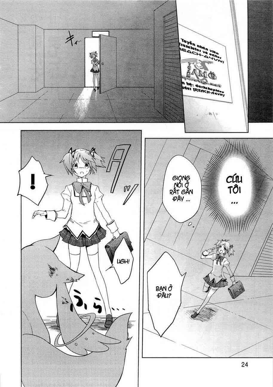 Puella Magi Madoka Magica Chapter 1: - Tôi đã thấ ... - Trang 27