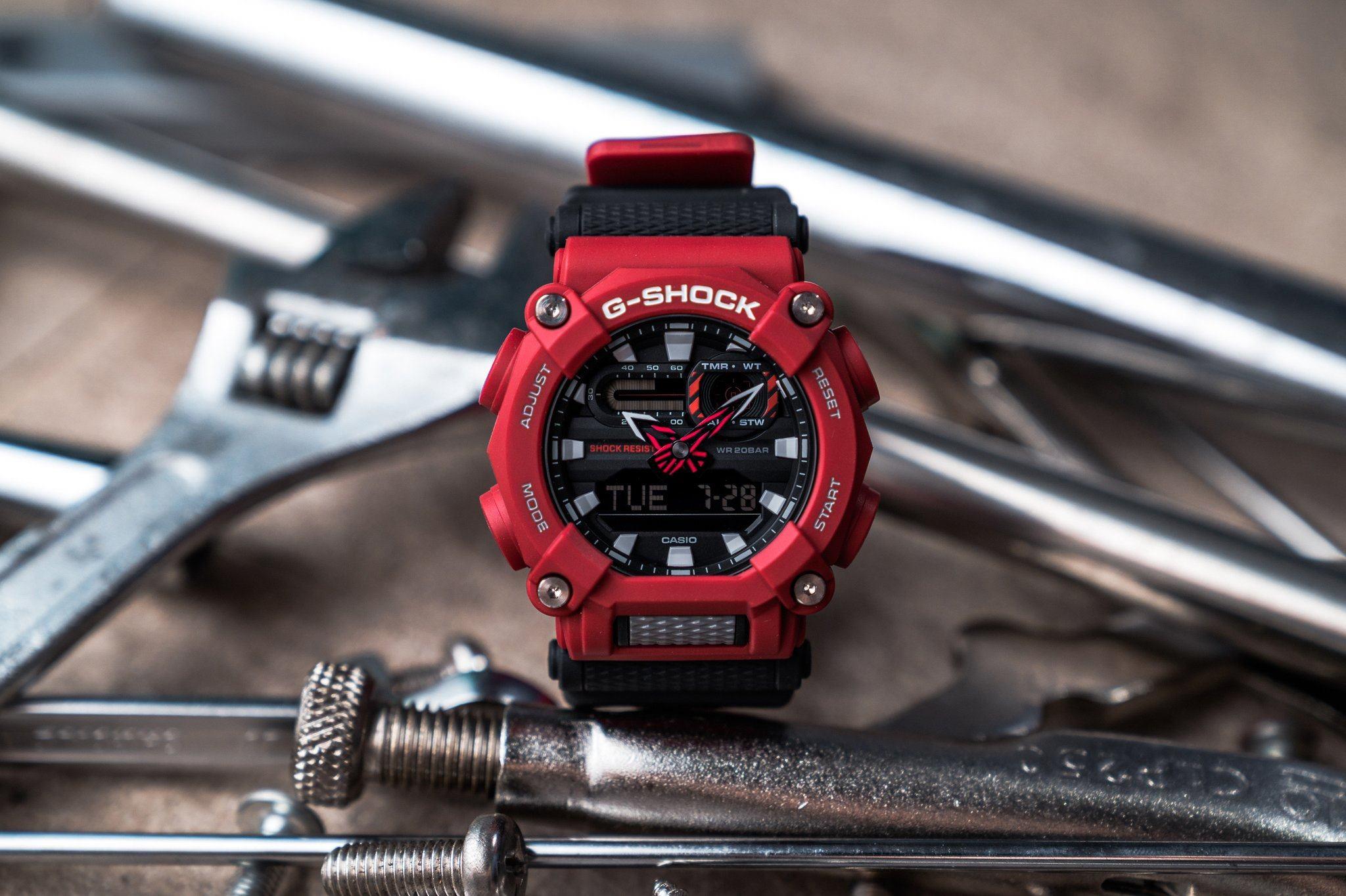 Đồng Hồ Nam Dây Nhựa Casio G-Shock GA-900-4ADR Chính Hãng - GA-900-4A