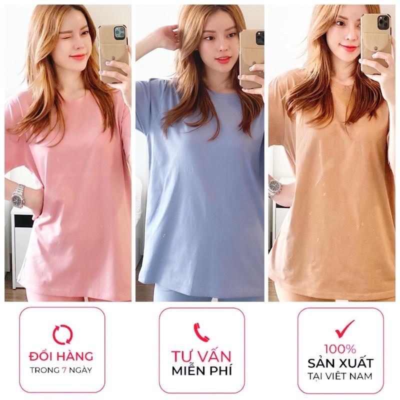 TOP 5 MÀU PASTEL ÁO THUN TRƠN NỮ HOT NHẤT 2021