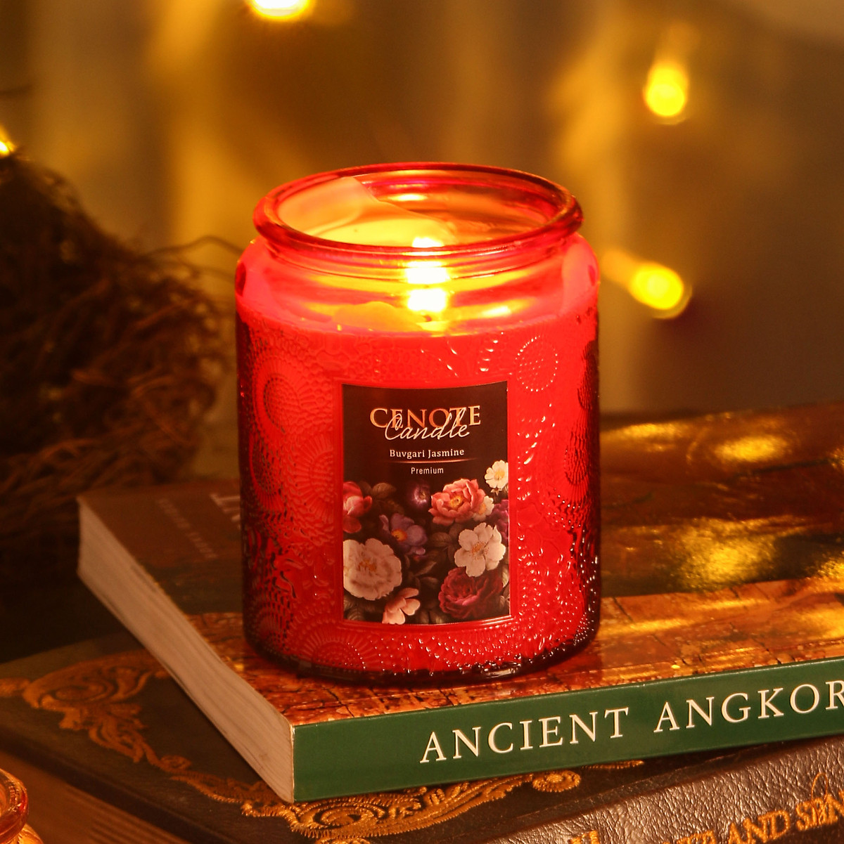 Nến Thơm Cenote Candle Tiêu Chuẩn Châu Âu, Sáp Đậu Nành An Toàn &amp; Không Khói