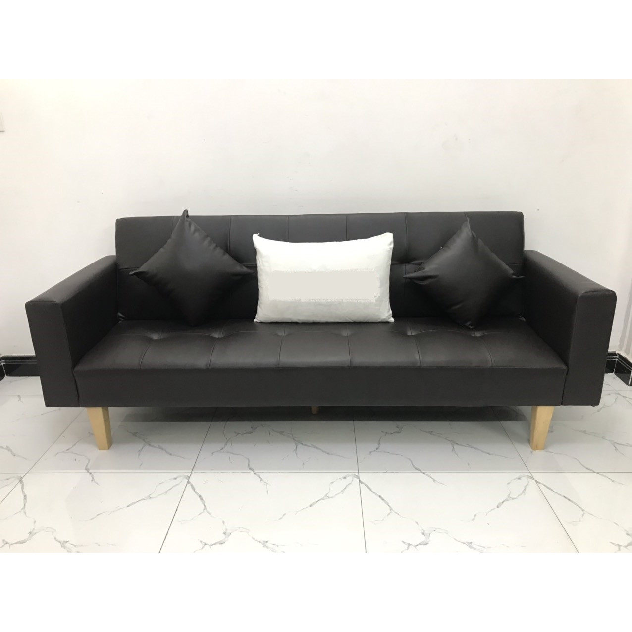 Ghế dài 2mx90 sofa bed tay vịn phòng khách sopha linco07 salon