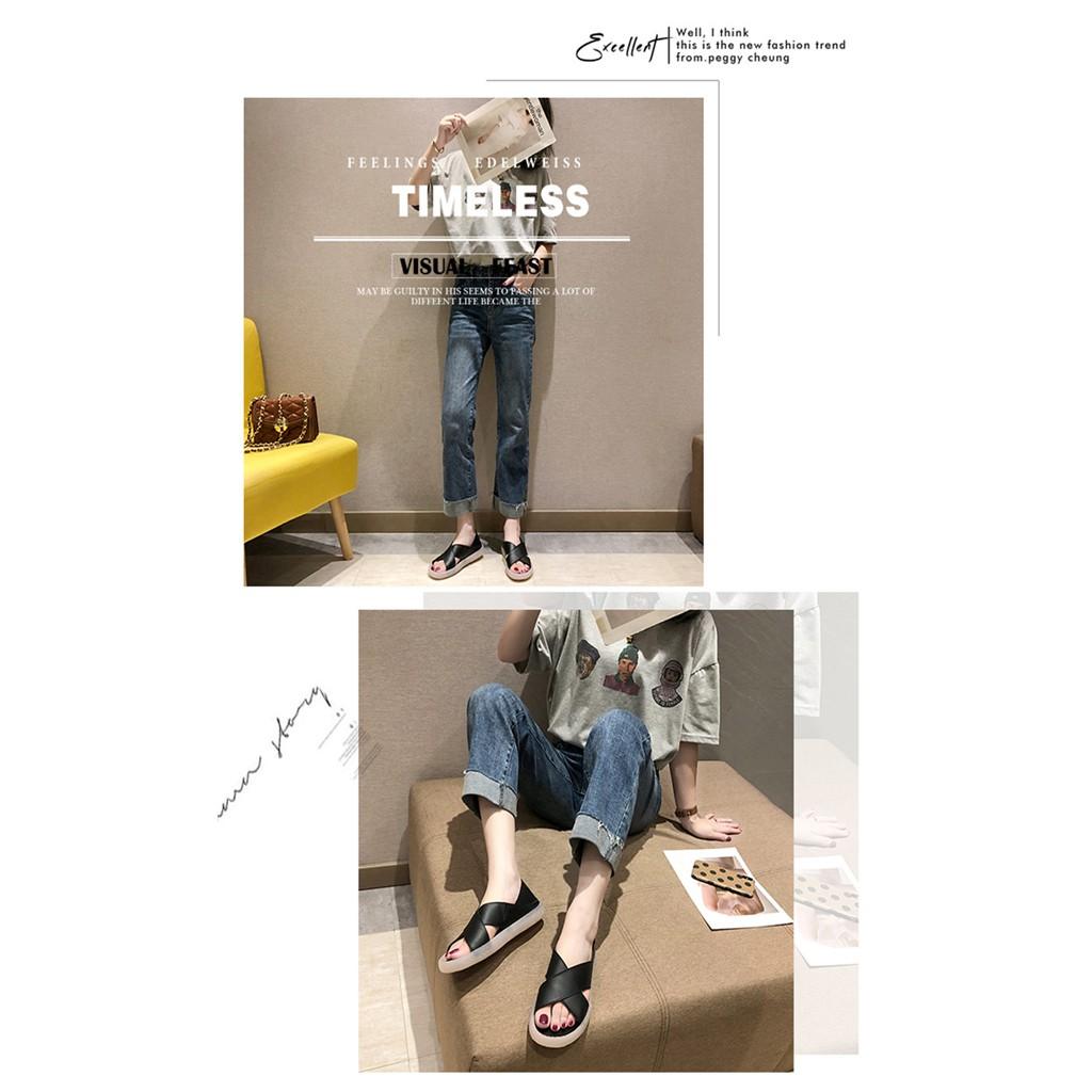 Sandal Nữ Học Sinh Đế 3cm Mềm Dẻo Êm Chân Siêu Xinh ST64- Mery Shoes
