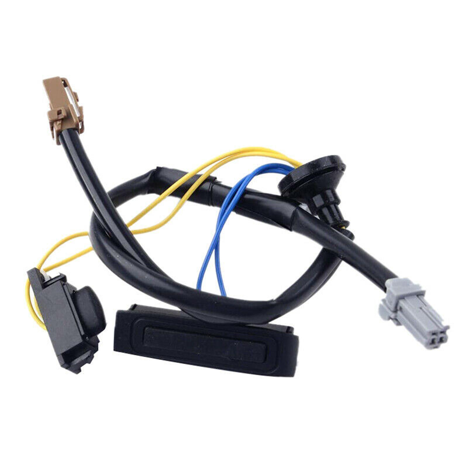 Trunk Lid Release Tailgate Opening Switch with Cable Fit for