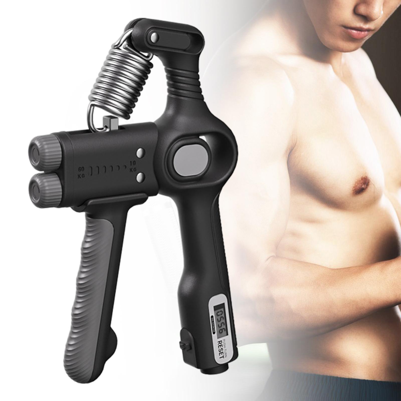 Hand Grip Strengthener Adjustable Resistance Muscle Training Hand Squeezer