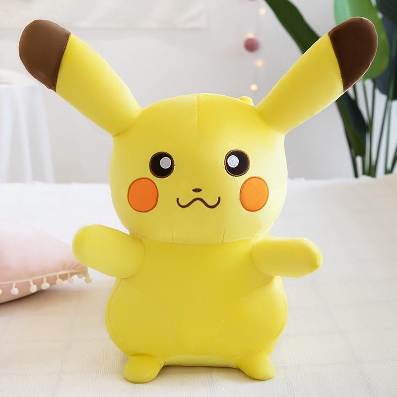 Gấu bông thú nhồi bông hình pikachu đáng yêu