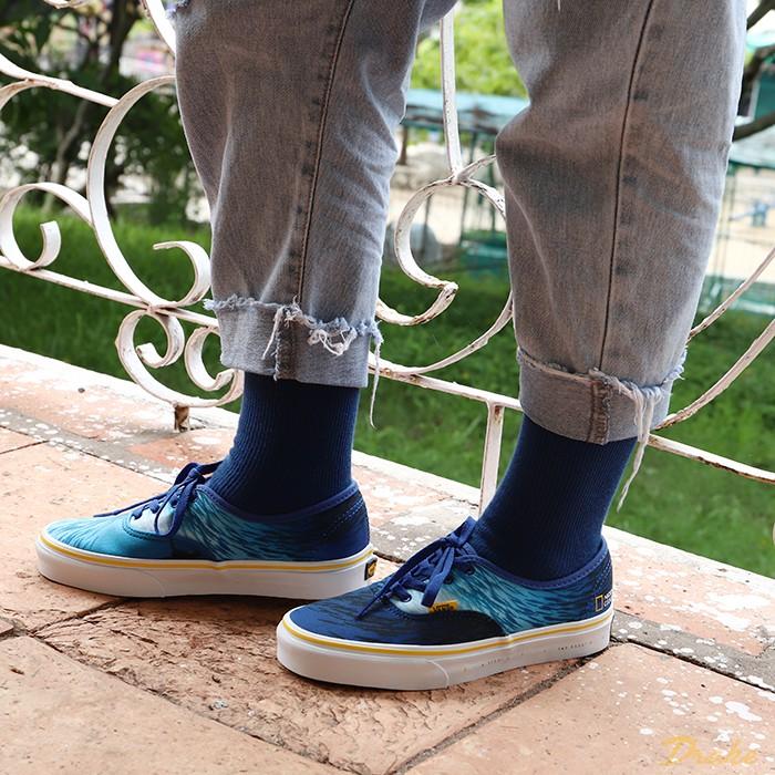 GIÀY sneaker Vans UA Authentic National Geographic - VN0A2Z5I002 - 5.5