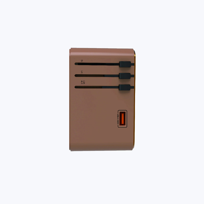 Củ Sạc Du Lịch MAZER Infinite Travel PD160W GaN3 Pro 03xUSB-C 01xUSB-A Sử Dụng Được Trên 224 Quốc Gia Hàng Chính Hãng