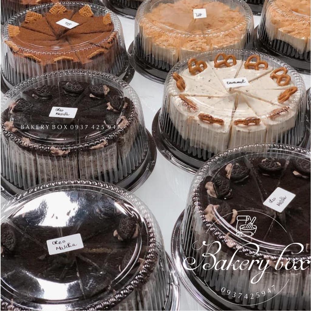 50 Hộp A024 Đựng Bánh Size 20cm Bông Lan Trứng Muối - Rau Câu - Tiramisu